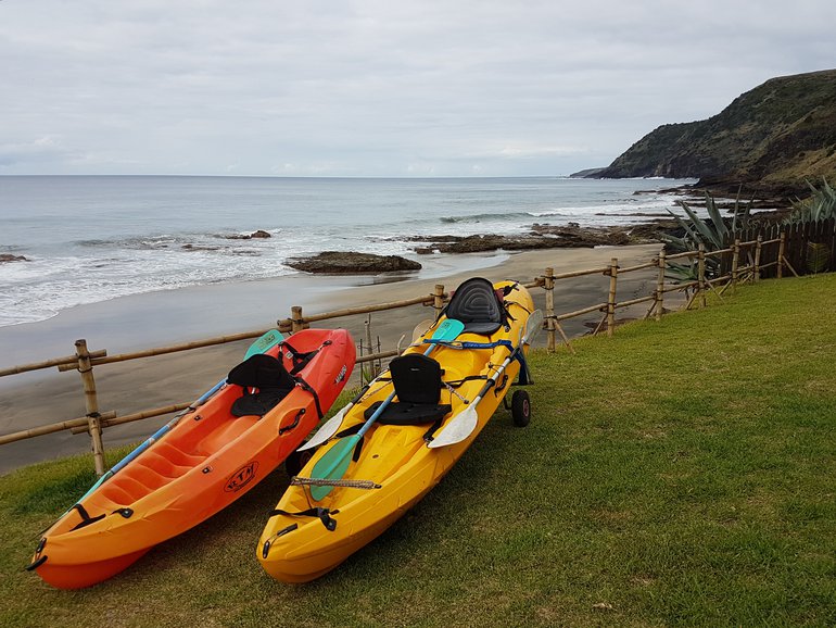 <p>Water sports facilities - kayaks, sup-boards, surfboards, snorkeling</p>